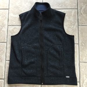FIGS Scrubs Casablanca Reversible Fleece Vest